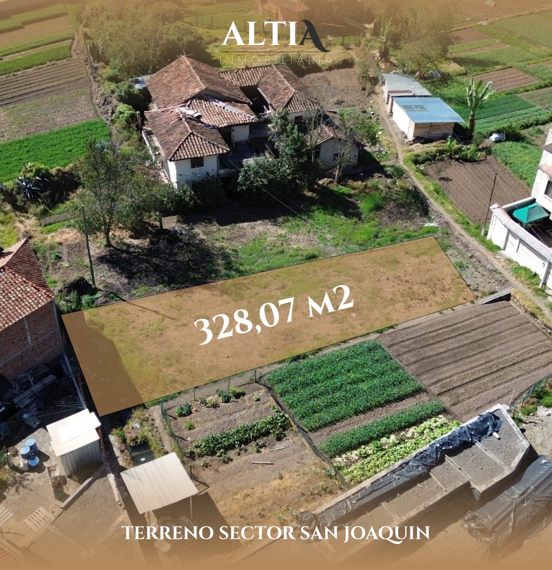 Terreno en San Joaquín, Cuenca — vista aérea