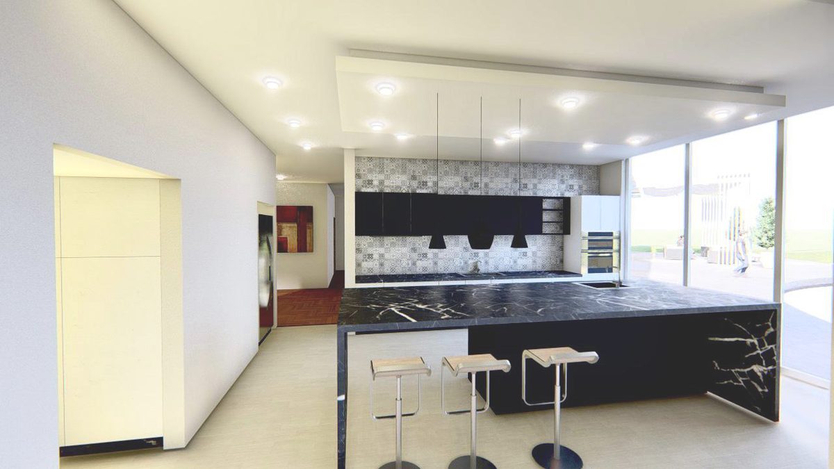 Diseño Hostería — cocina