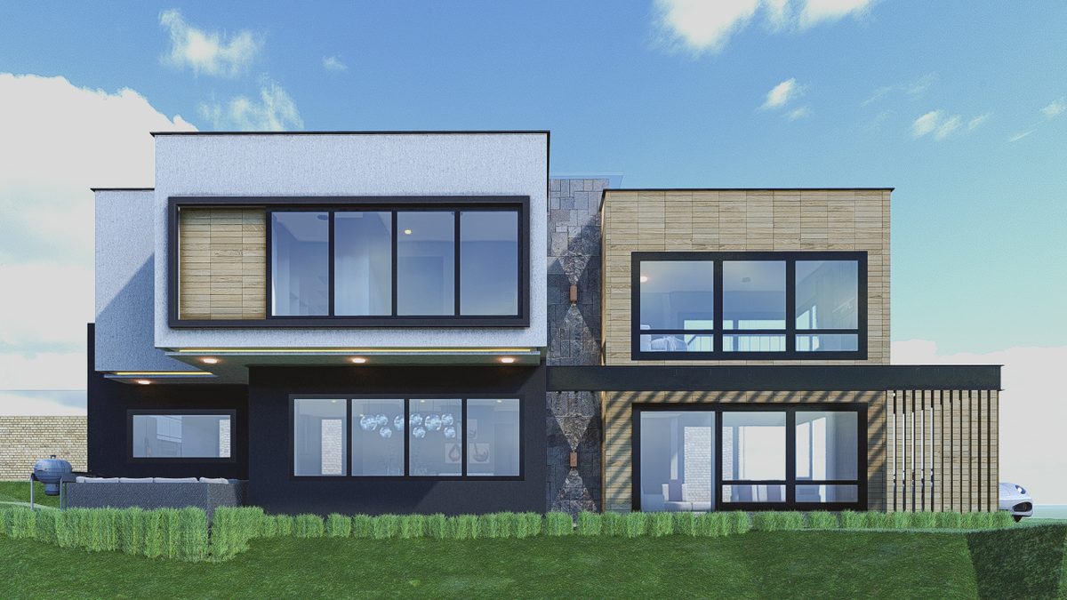 Diseño Vivienda Desde Cero — fachada frontal